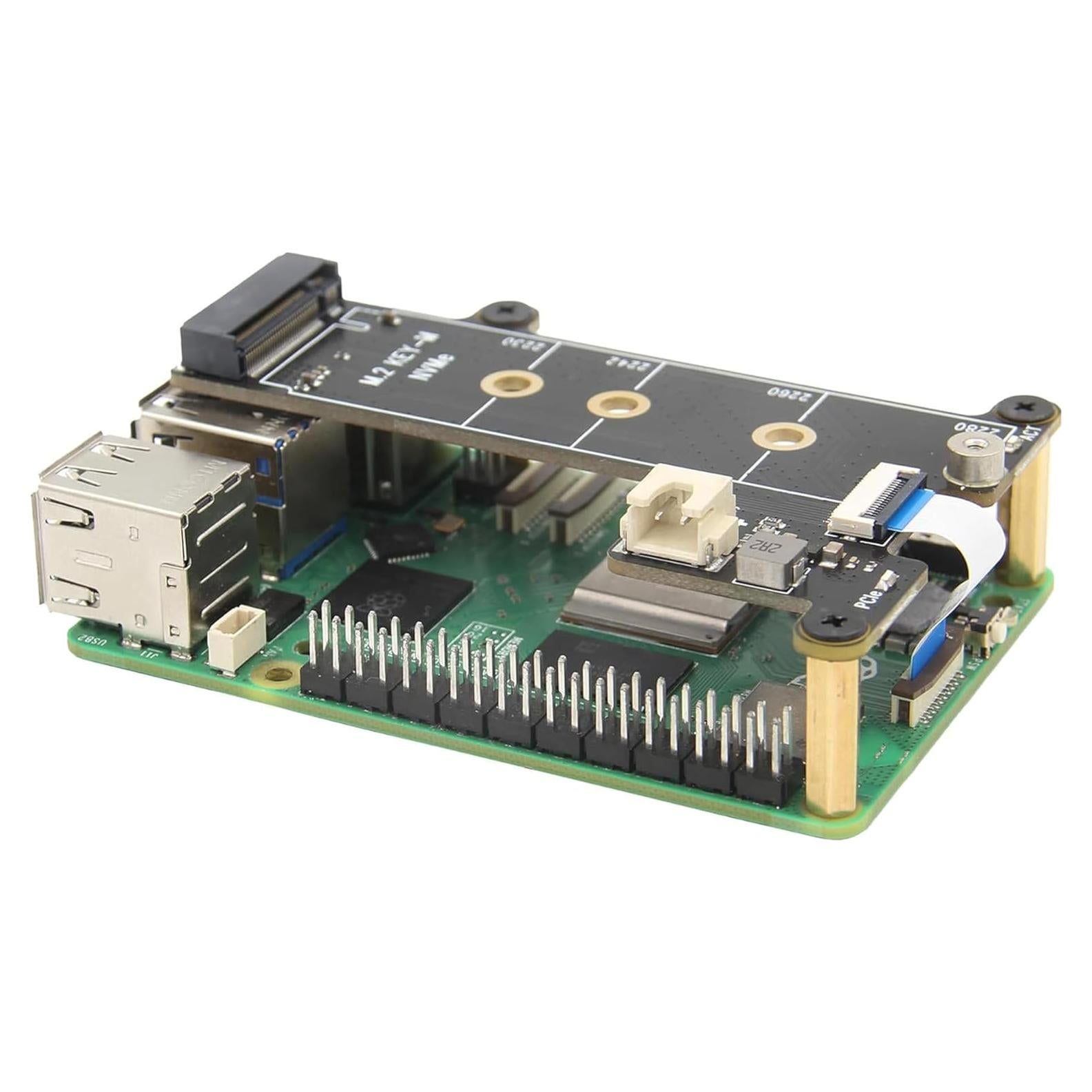 ElectroCookie HAT M.2 NVMe SSD para Raspberry Pi 5 X1001