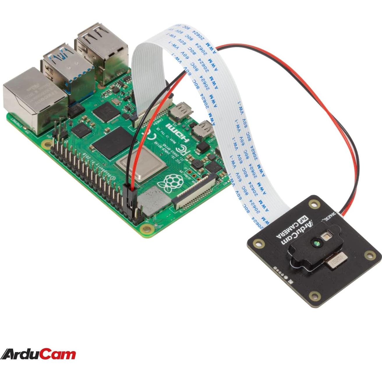Cámara ToF Arducam 0.43MP con estuche para Raspberry Pi