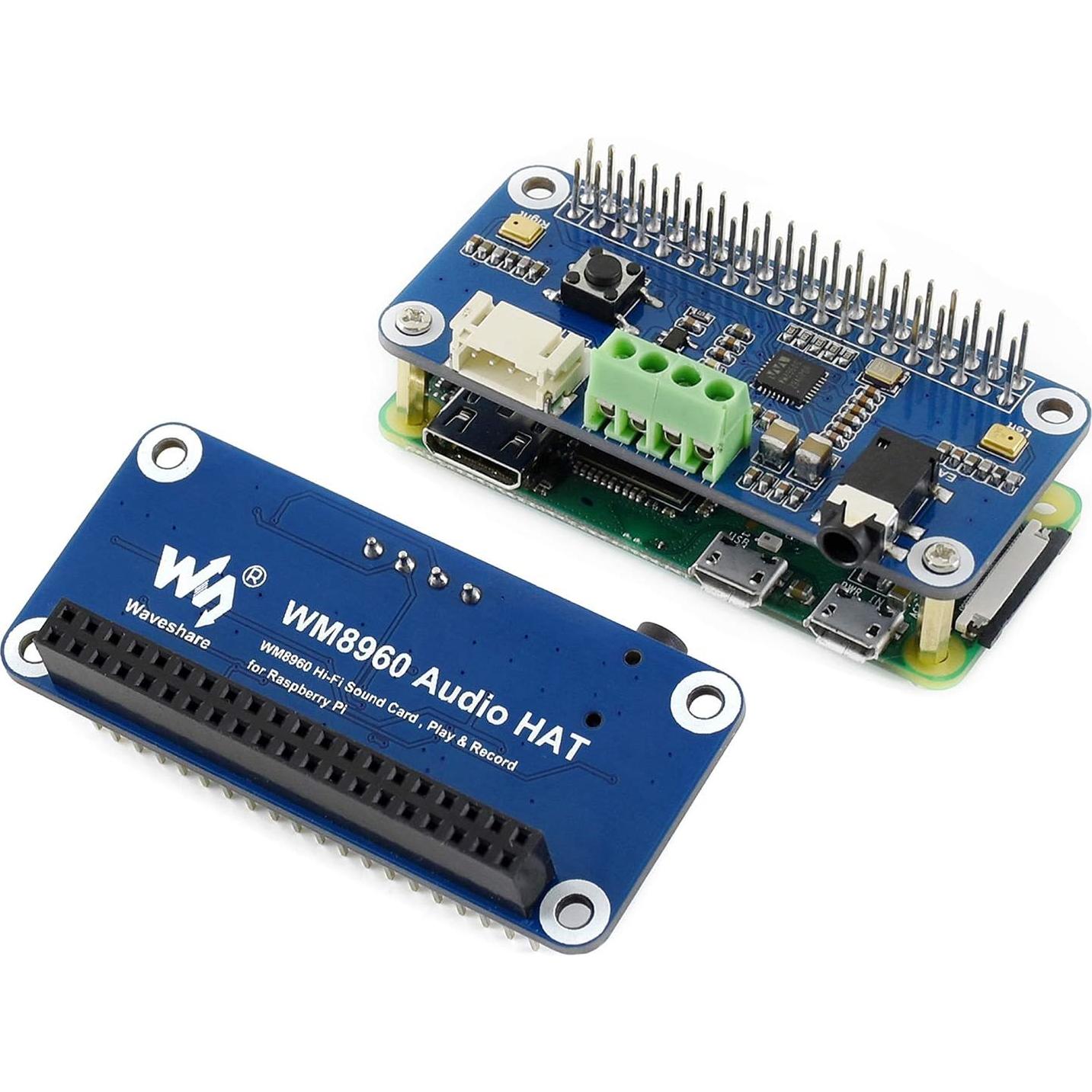 Tarjeta de Sonido HAT WM8960 para Raspberry Pi - Hi-Fi