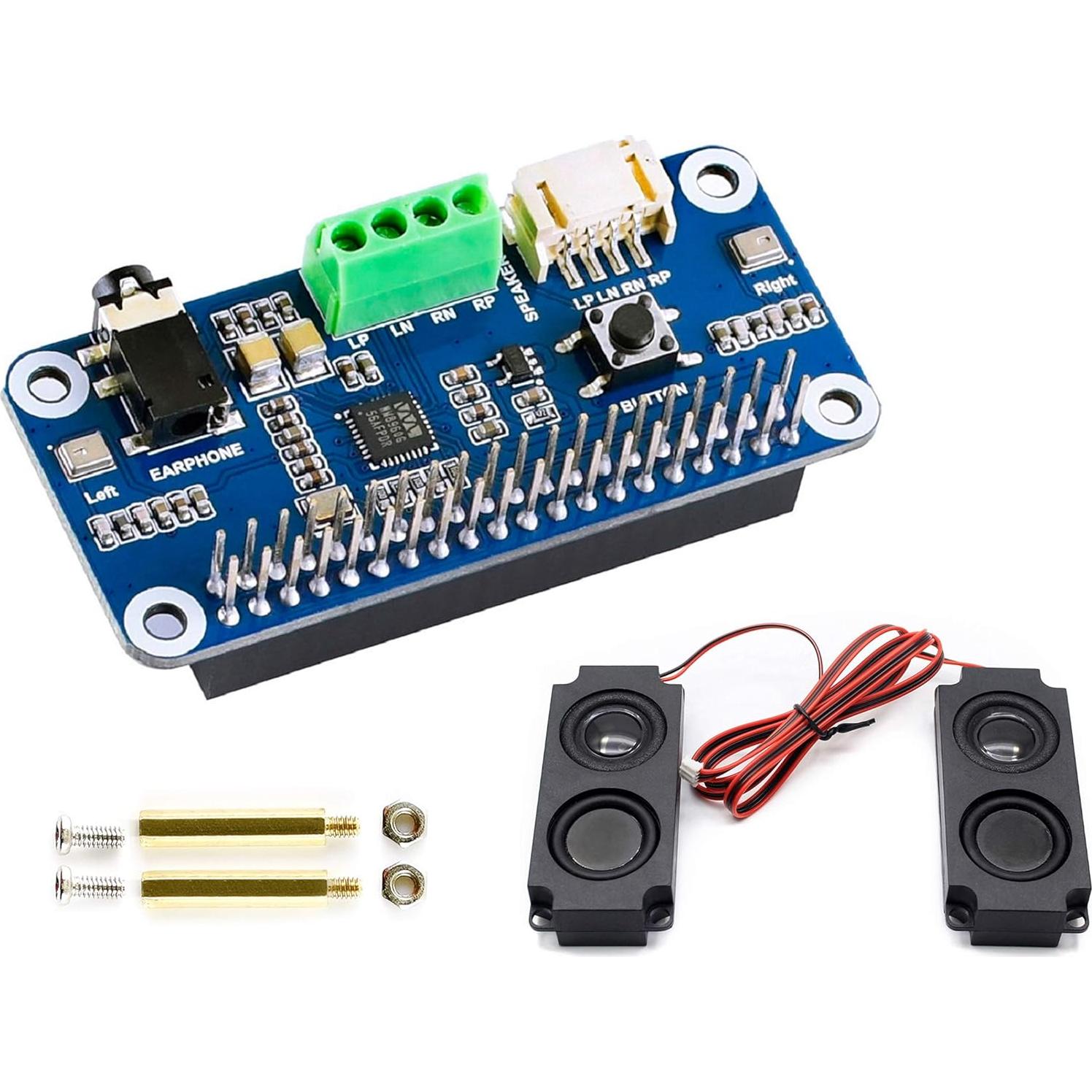 Tarjeta de Sonido HAT WM8960 para Raspberry Pi - Hi-Fi