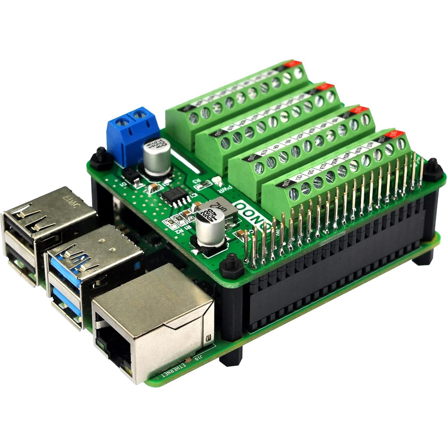Convertidor DC-DC Step-Down HAT CZH-LABS para Raspberry Pi