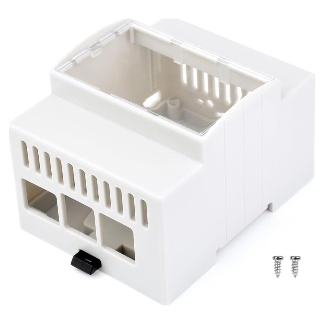 Caja ABS para riel DIN Waveshare para Raspberry Pi 5