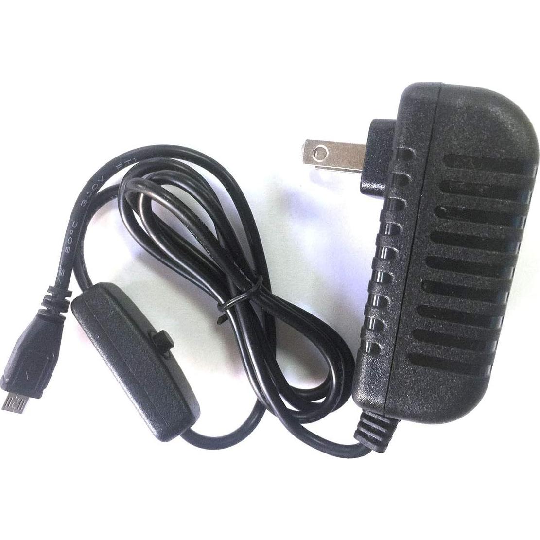 Fuente de Alimentación 5V 3A con Interruptor para Raspberry Pi