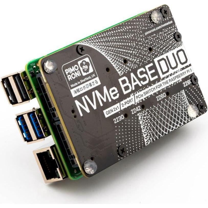 Base NVMe M.2 HAT para Raspberry Pi 5 AAAwave 2 TB
