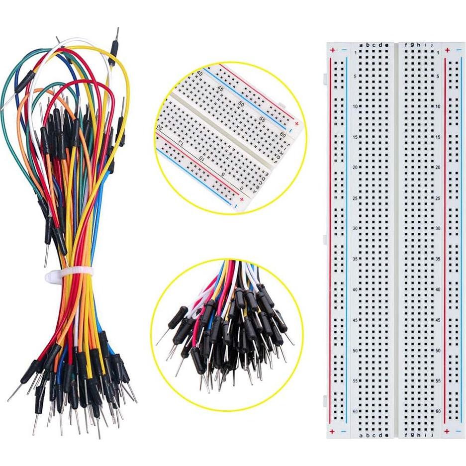 Kit Expansión GPIO WayinTop para Raspberry Pi 4B/3B+ con 830 Puntos