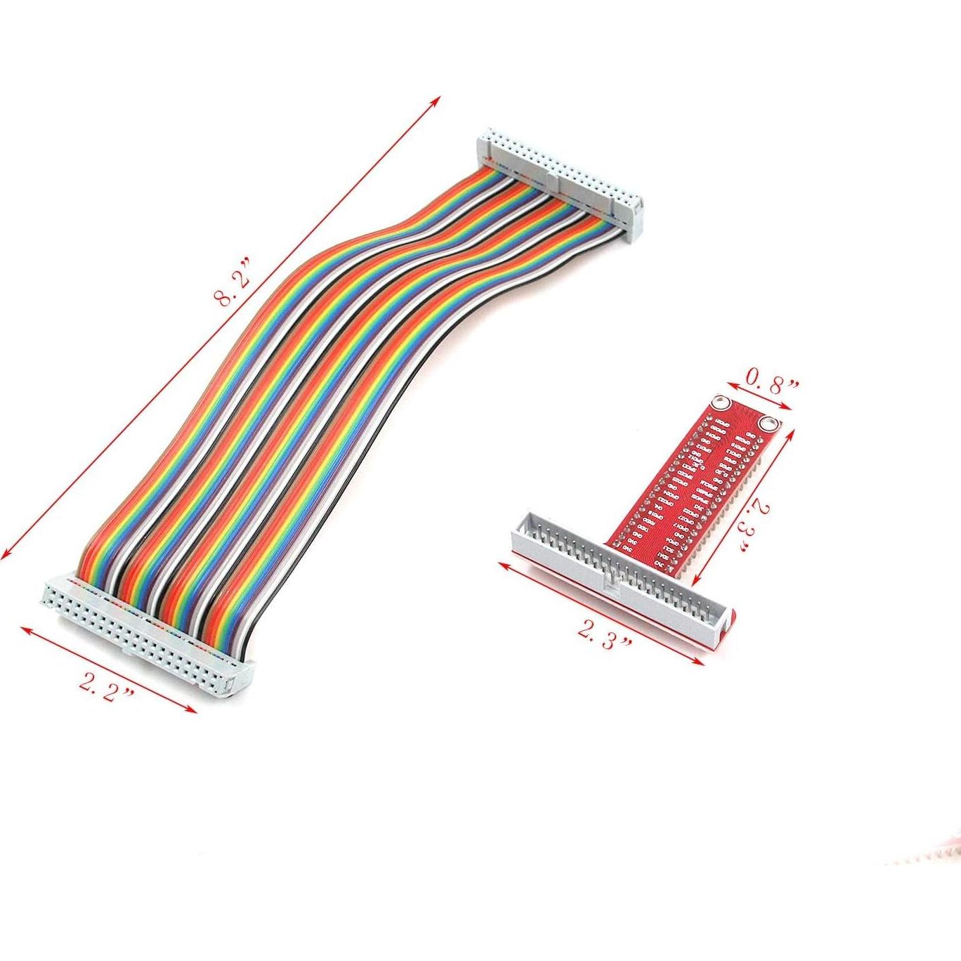 Kit de Expansión GPIO Quluxe para Raspberry Pi 4B - 40 Pines