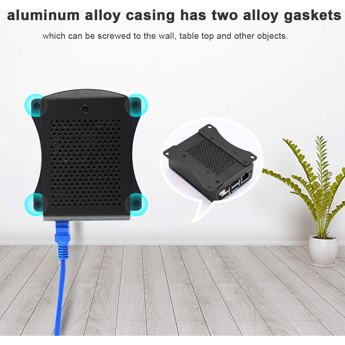 Funda de Aluminio con Ventilador MakerFocus para Raspberry Pi 3B+