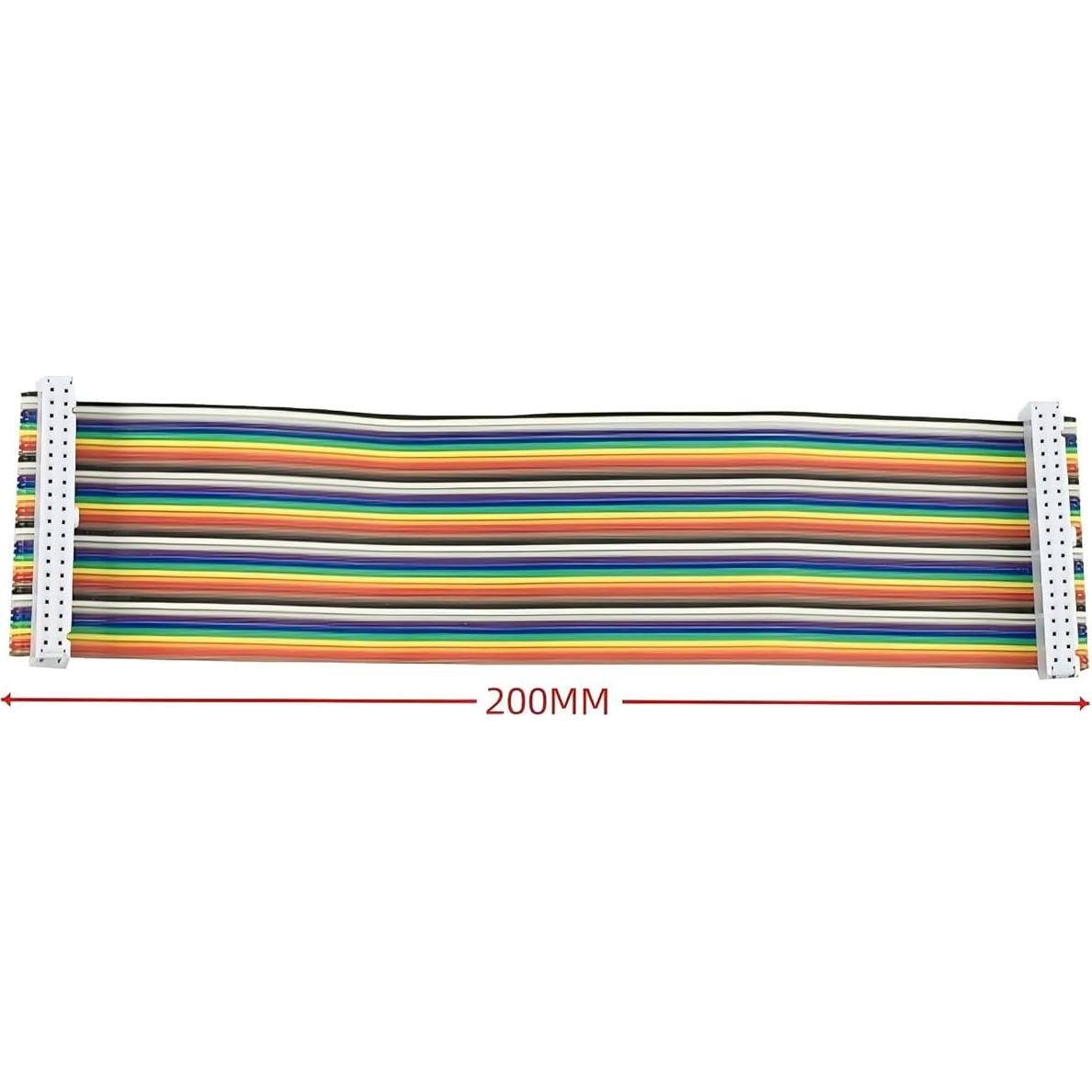 Cable de cinta GPIO 40 pines hembra a hembra 20 cm MTDELE