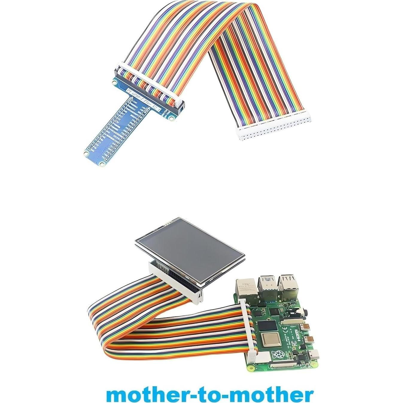 Cable de cinta GPIO 40 pines hembra a hembra 20 cm MTDELE