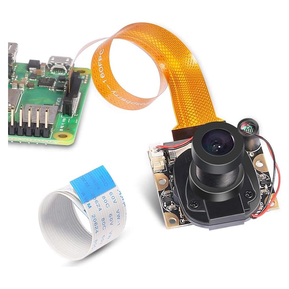 Módulo de Cámara Aokin 5MP IR-Cut para Raspberry Pi 2/3