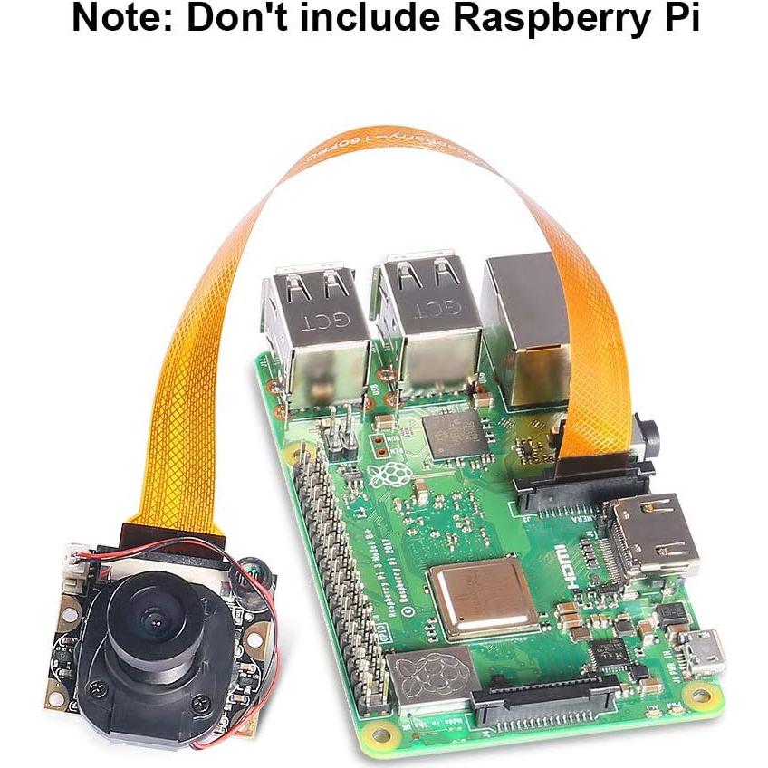 Módulo de Cámara Aokin 5MP IR-Cut para Raspberry Pi 2/3