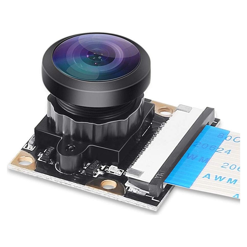 Cámara Fisheye Infrarroja 5MP DORHEA para Raspberry Pi 4B