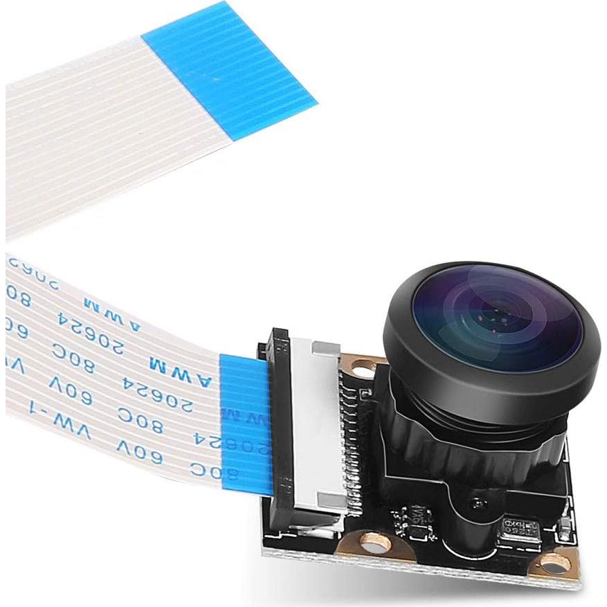 Cámara Fisheye Infrarroja 5MP DORHEA para Raspberry Pi 4B