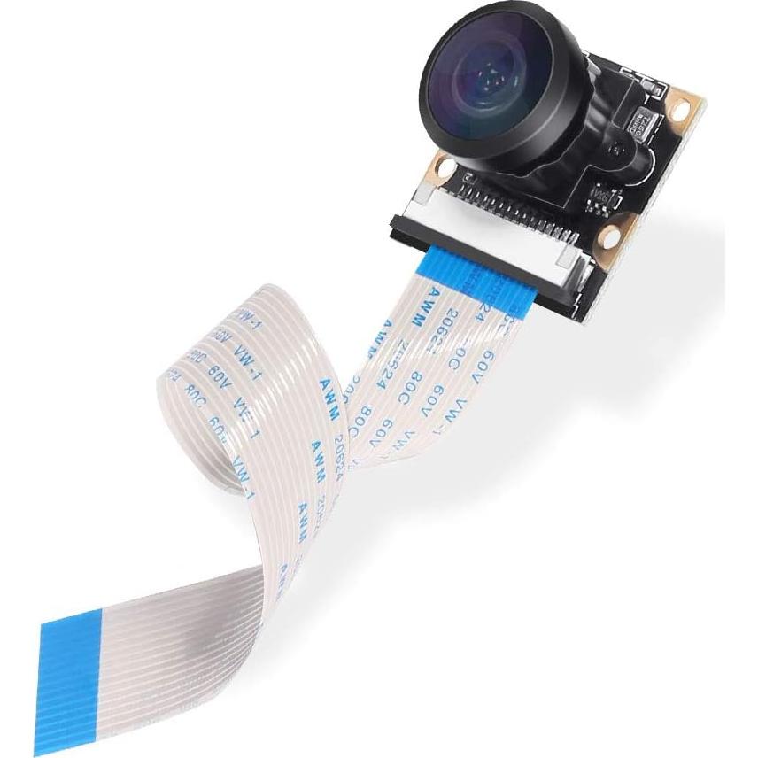 Cámara Fisheye Infrarroja 5MP DORHEA para Raspberry Pi 4B