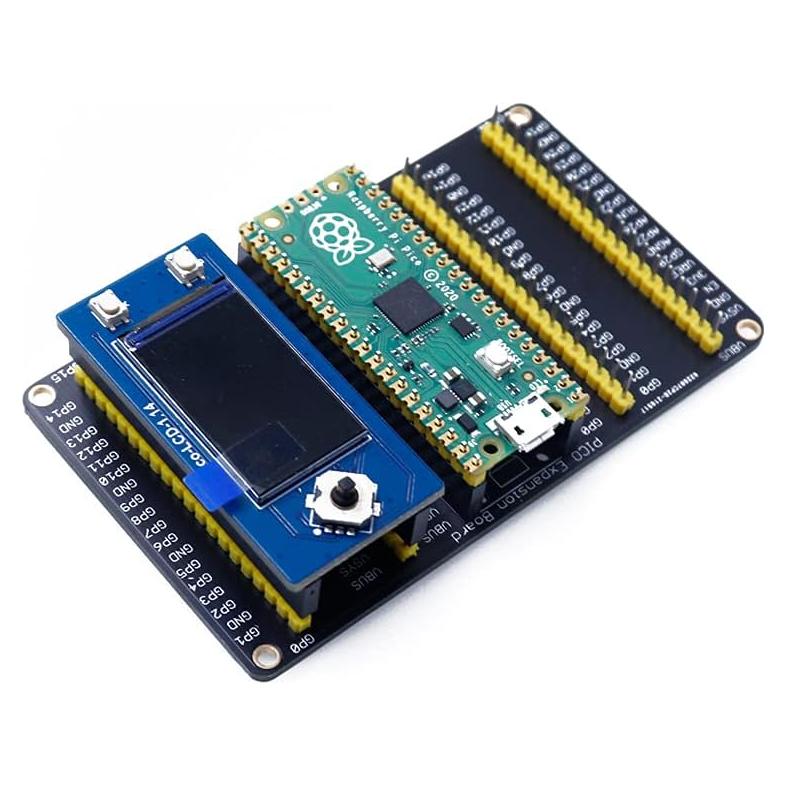 Placa de Expansión Treedix para Raspberry Pi Pico con LCD 1.14"