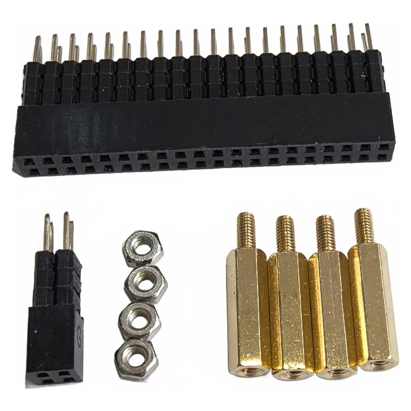 Aumentador de altura GPIO y PoE DSLRKIT 16mm para Raspberry Pi 5/4B/3B+