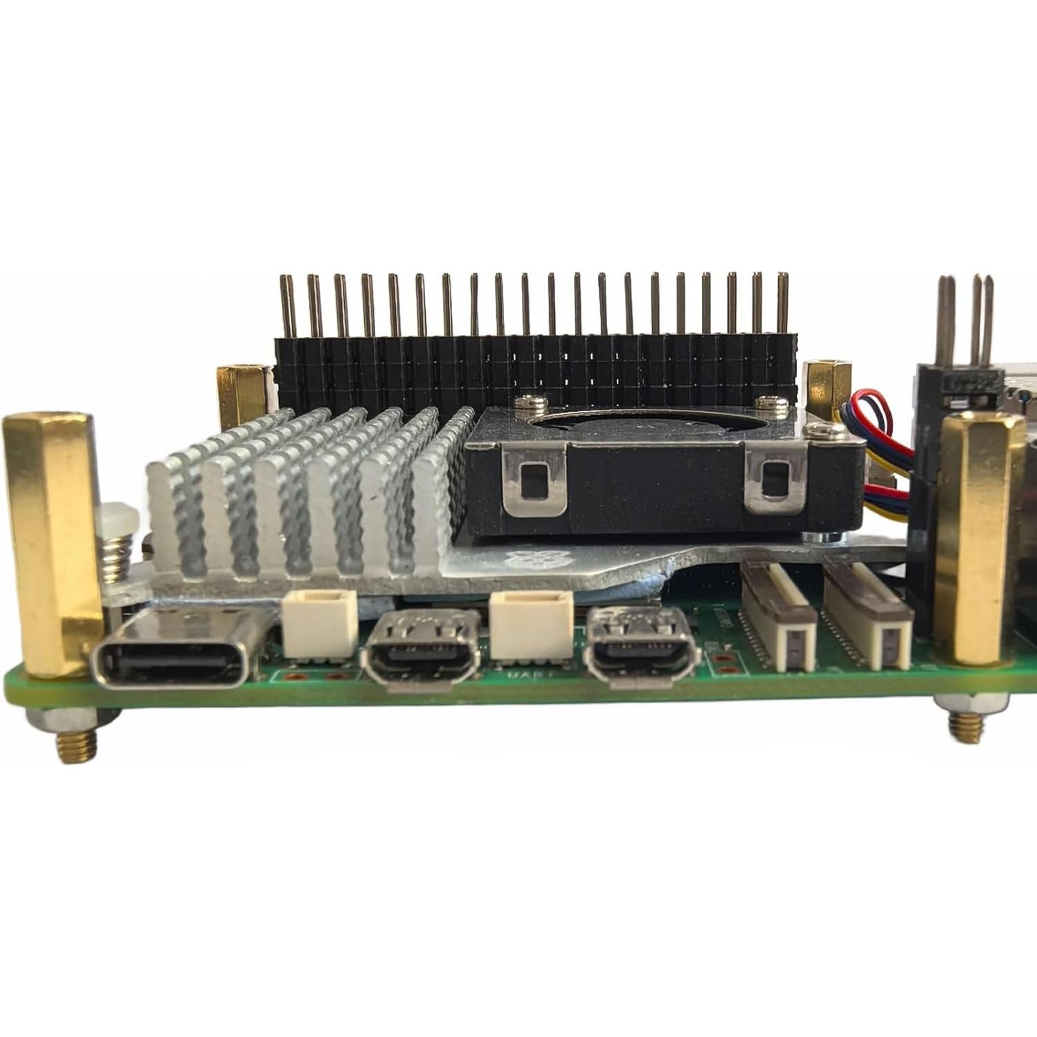 Aumentador de altura GPIO y PoE DSLRKIT 16mm para Raspberry Pi 5/4B/3B+