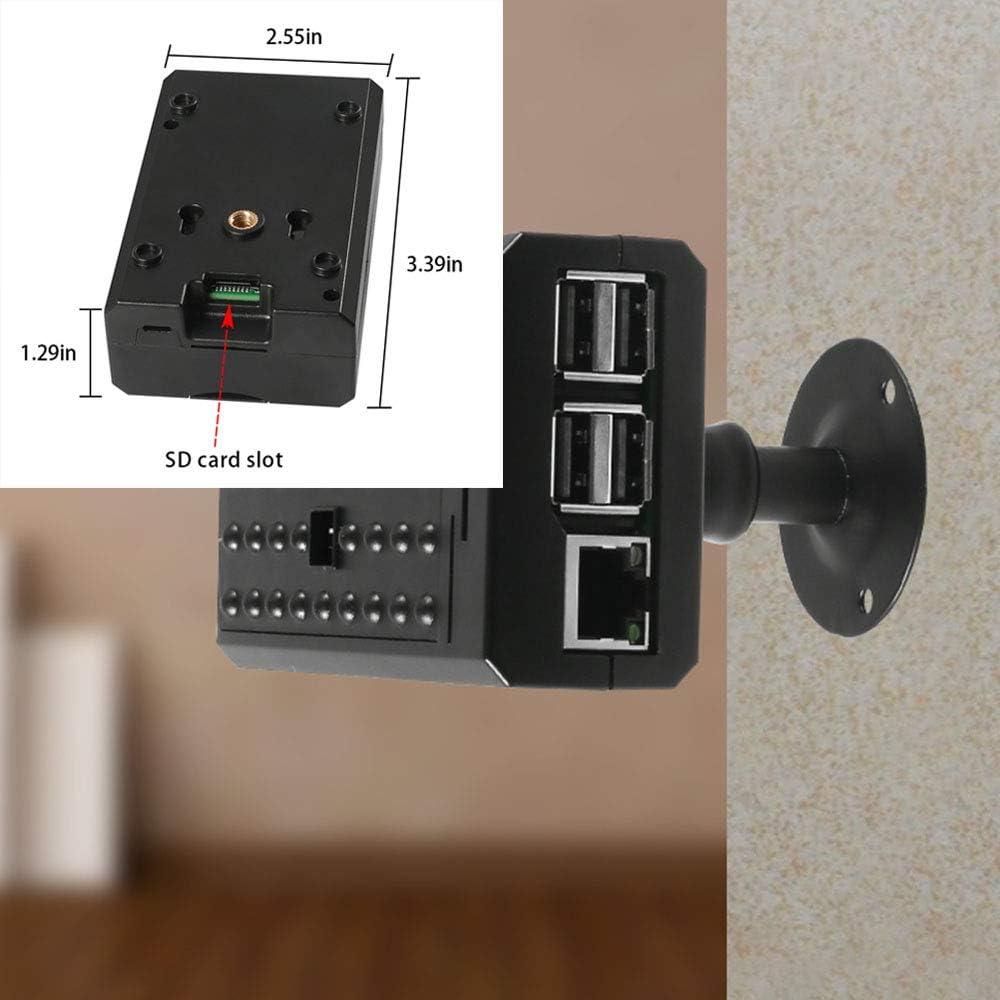 Carcasa para Raspberry Pi 4B DORHEA con soporte de cámara