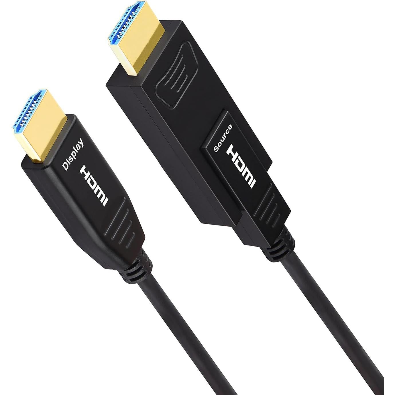 Cable de fibra óptica HDMI iBirdie 15.24m 4K 60Hz Micro HDMI