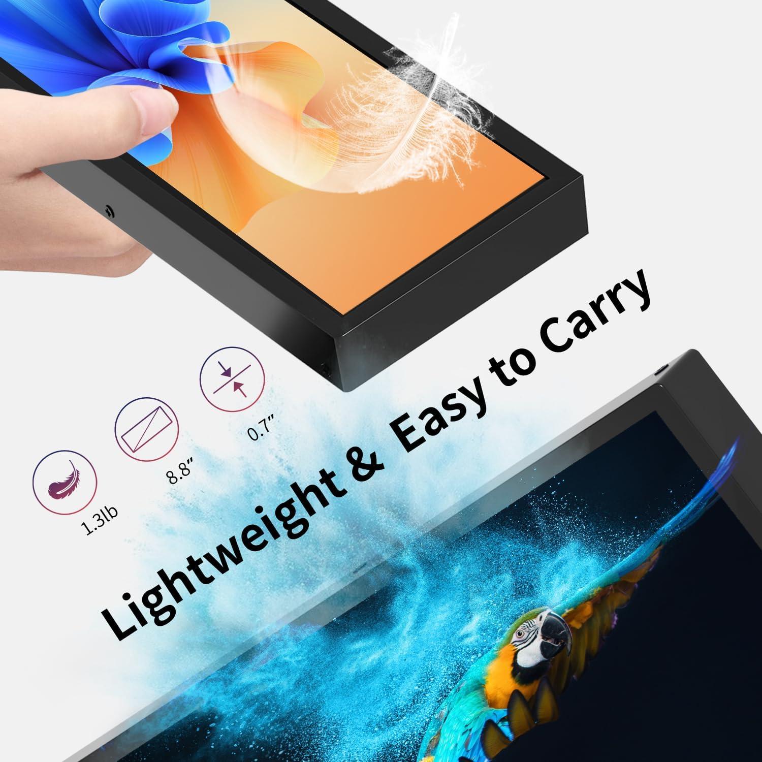 Monitor Táctil 8.8" SCXryllexa FHD 1920x480 para PC