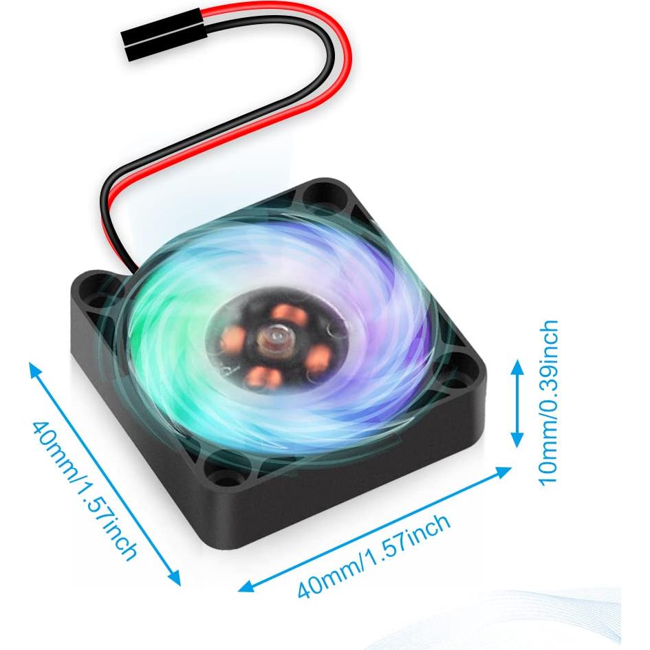 Kit Disipador y Ventilador GeeekPi para Raspberry Pi y Jetson Nano