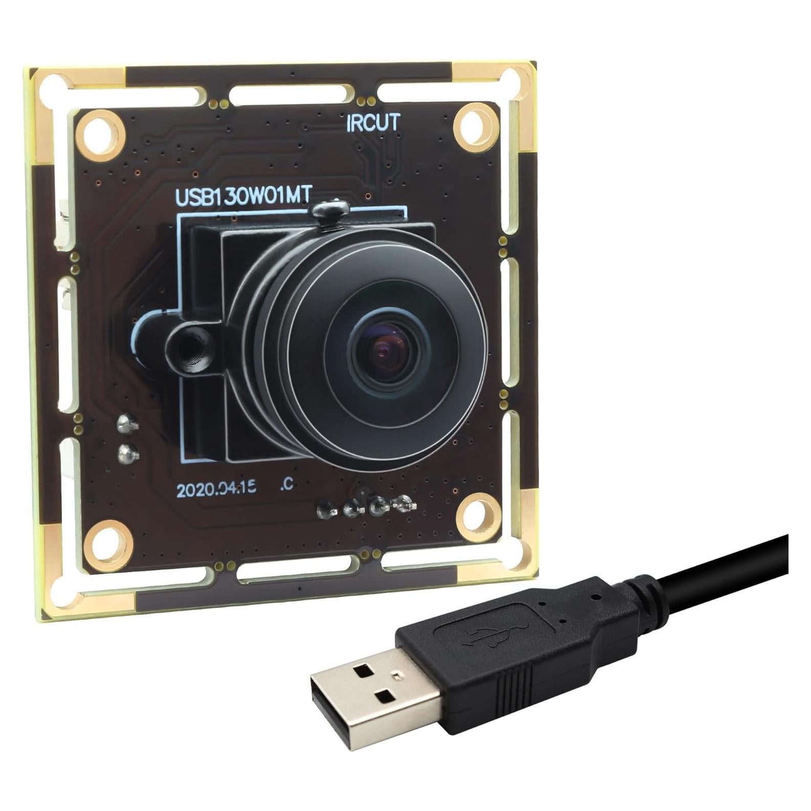 Cámara USB Magnolia 1.3MP Ojo de Pez 180° Baja Luz 0.01Lux