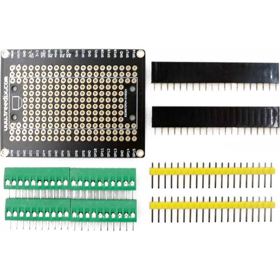 Placa de Expansión Treedix para Raspberry Pi Pico 43.2x57.8mm