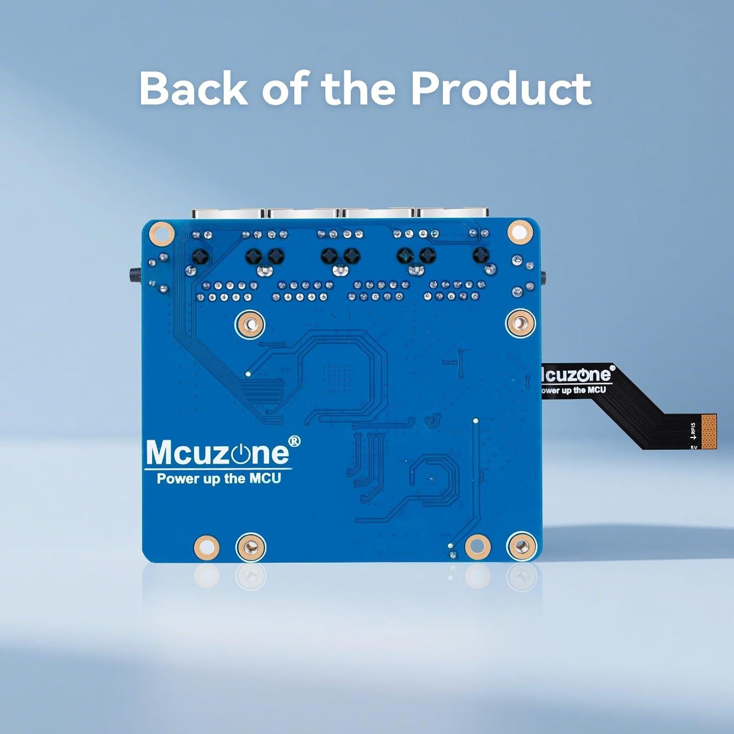 Tarjeta de Expansión Gigabit Ethernet Meshnology para Raspberry Pi 5