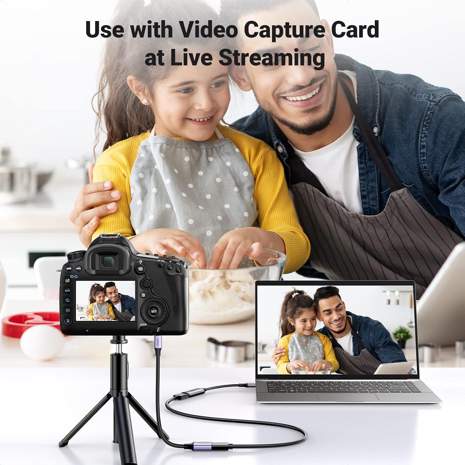 Adaptador Micro HDMI a HDMI UGREEN 4K 19.94g Gris