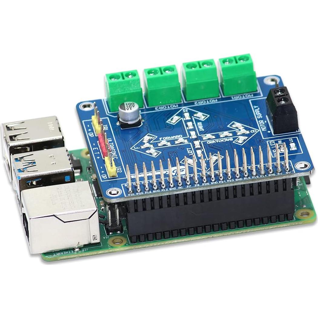 Placa de Expansión SB New Motorshield para Raspberry Pi