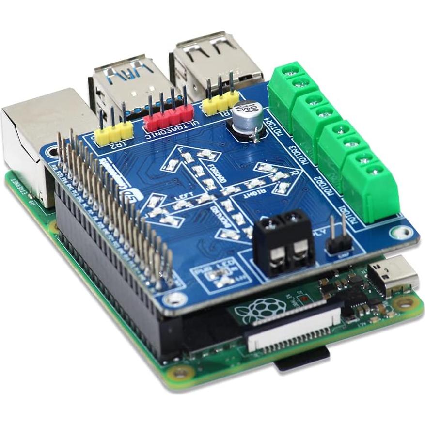 Placa de Expansión SB New Motorshield para Raspberry Pi