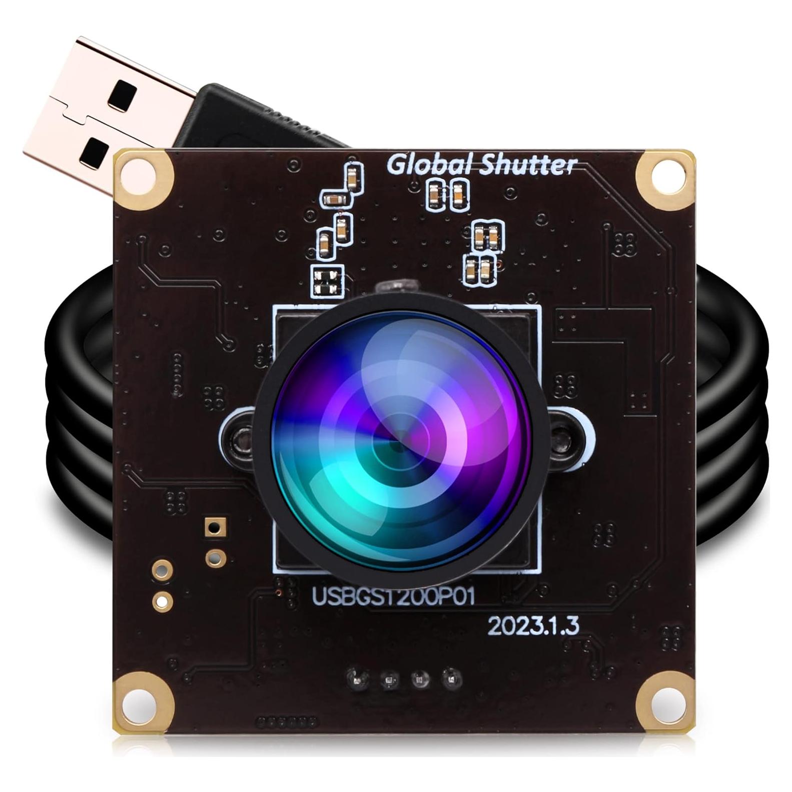 Módulo de Cámara USB ELP 1080P Gran Angular 2.1mm 90fps