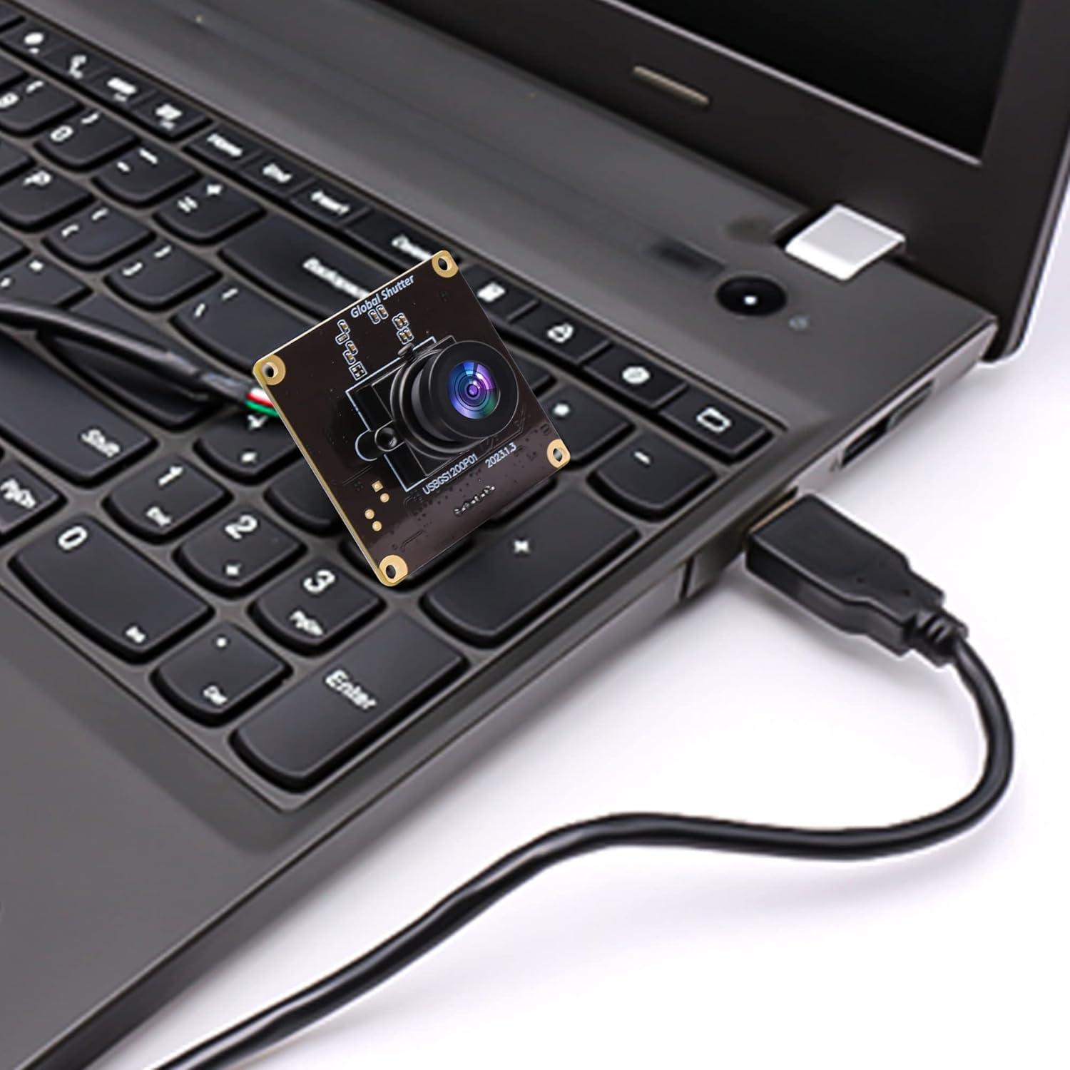 Módulo de Cámara USB ELP 1080P Gran Angular 2.1mm 90fps