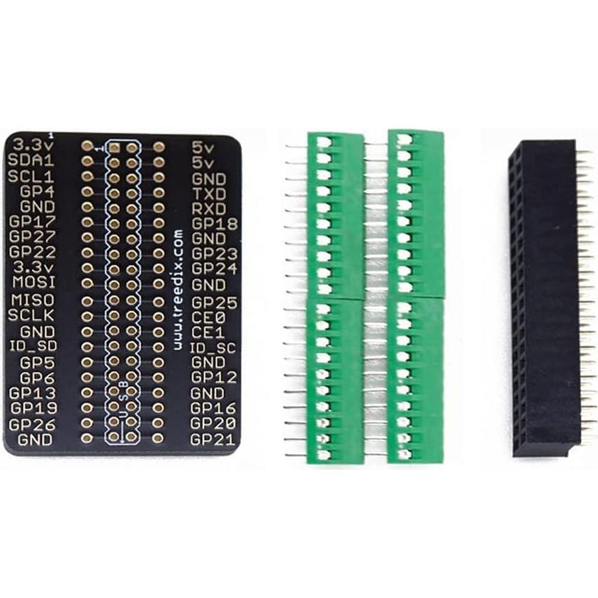 Módulo GPIO Treedix para Raspberry Pi 4B/3B+/3B/2B/Zero
