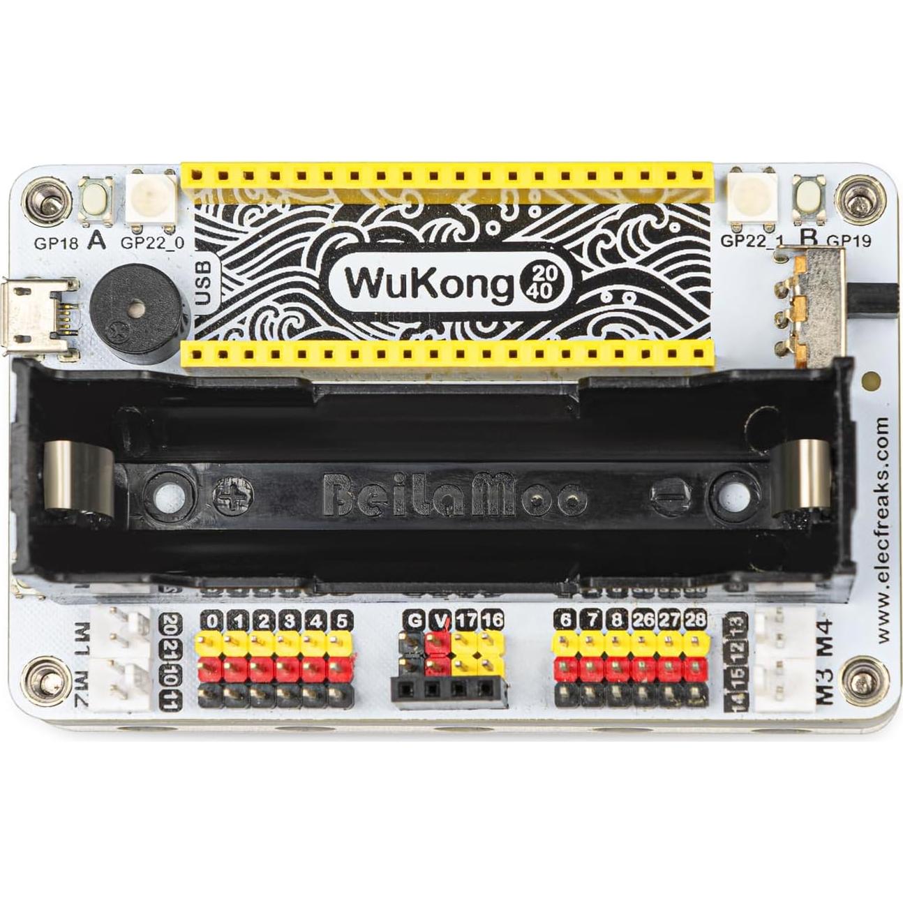 Adaptador de Placa de Expansión Wukong 2040 para Raspberry Pi Pico