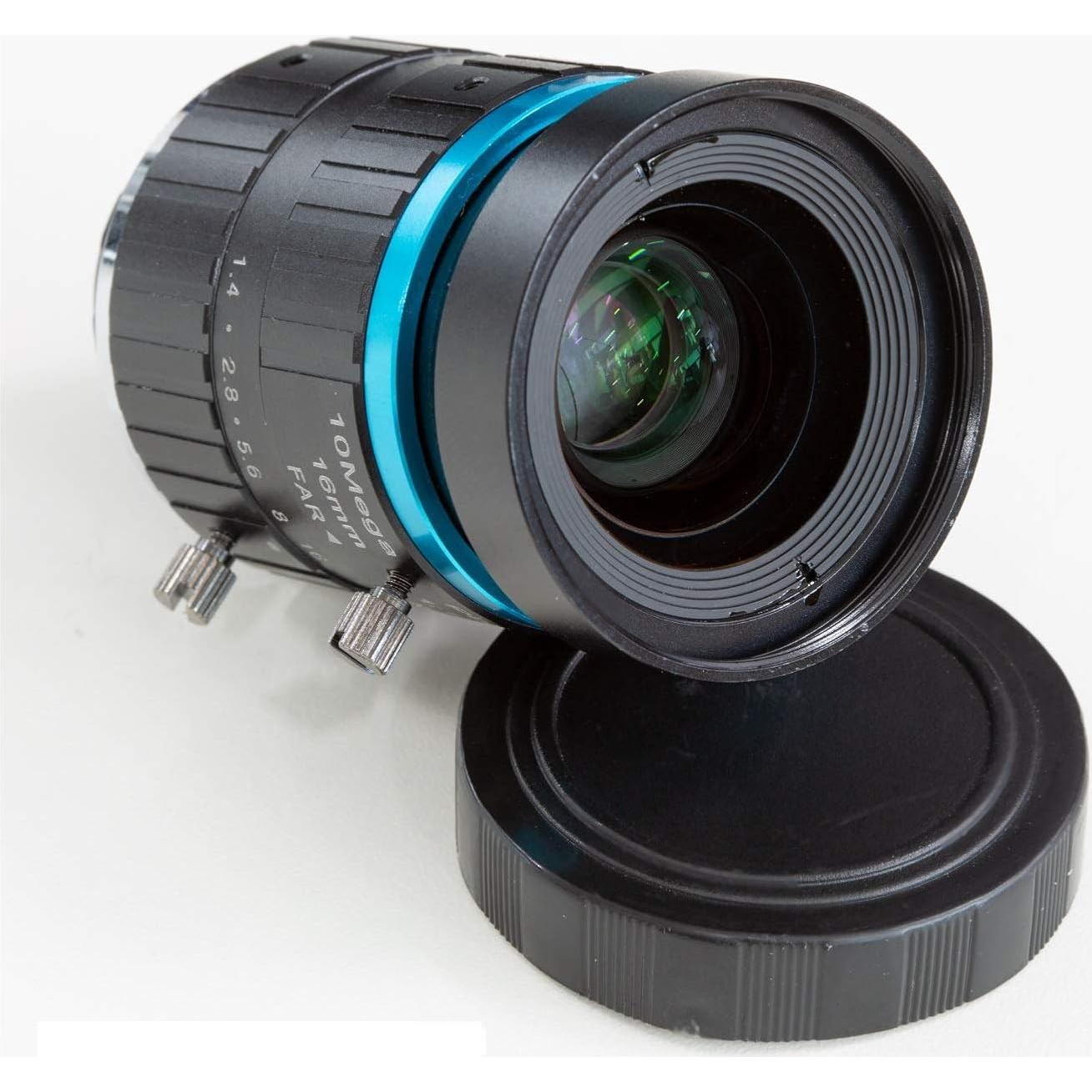 Lente C-Mount Arducam 16mm para Cámara Raspberry Pi HQ 12MP