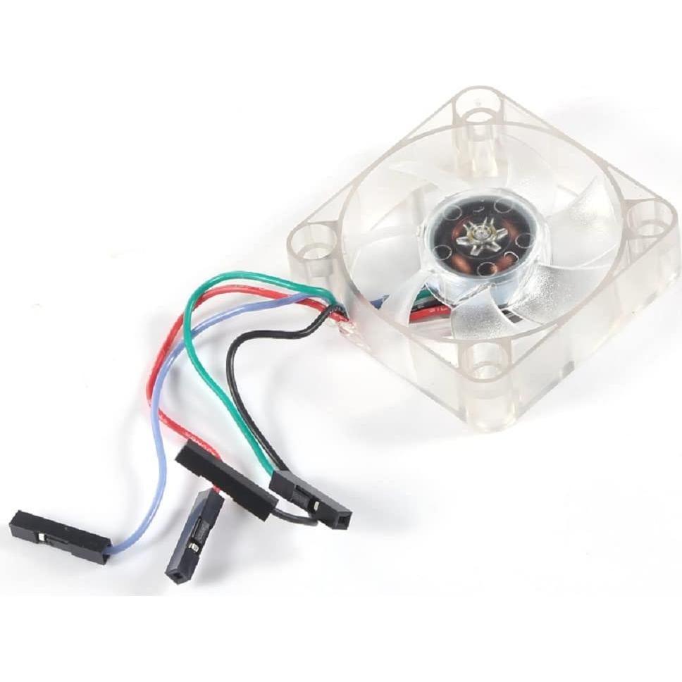 Ventilador PWM 5V DC 4010 RGB para Raspberry Pi - Silencioso