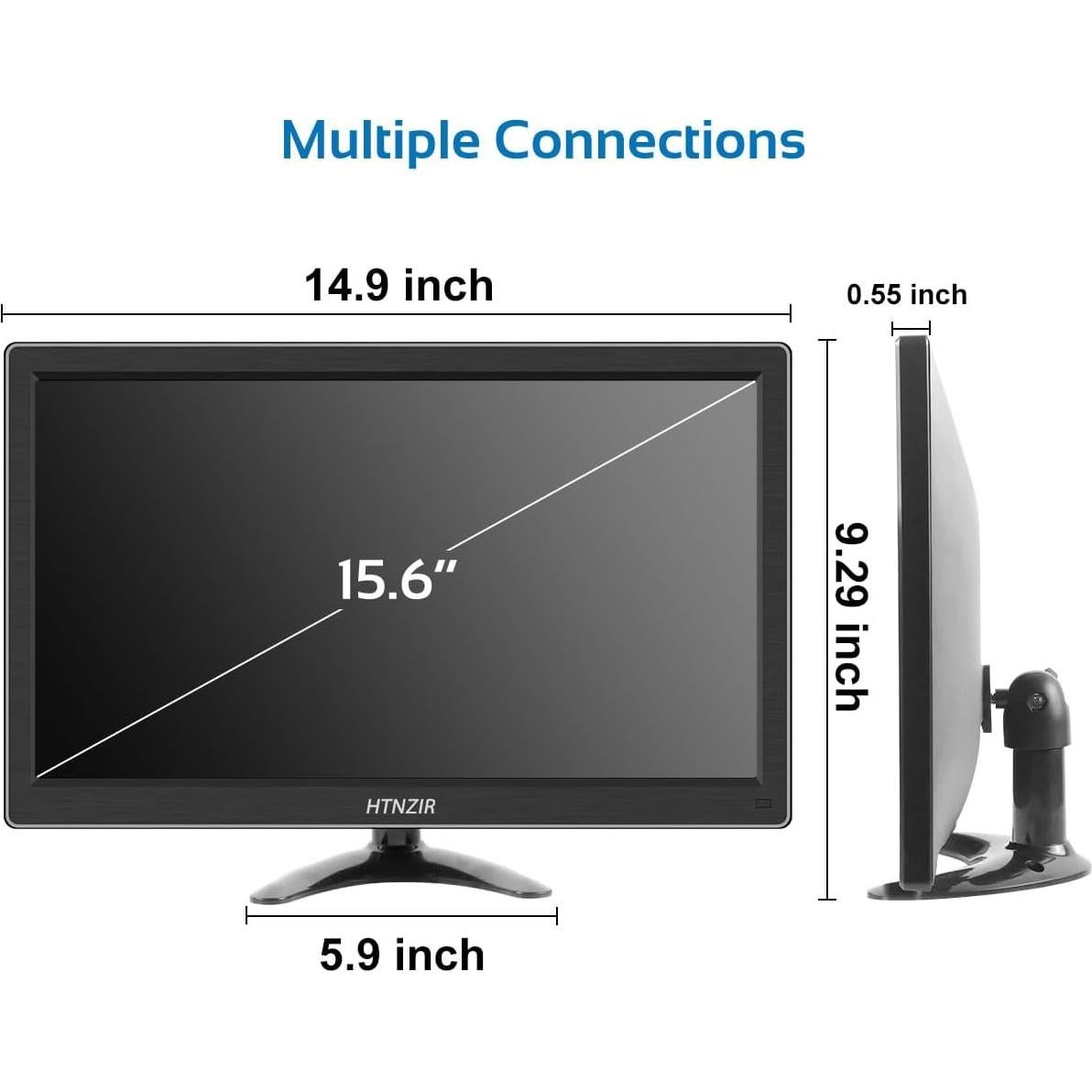 Monitor de 15.6" FHD LED Kenowa HTNZIR HDMI VGA USB
