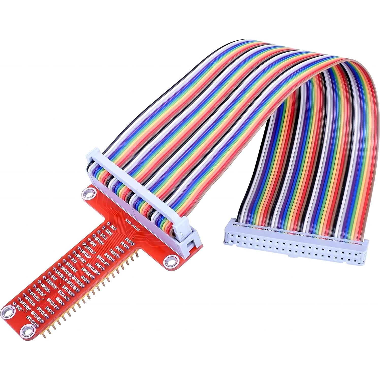 Cable GPIO 40 pines macho a hembra WWZMDiB para Raspberry Pi
