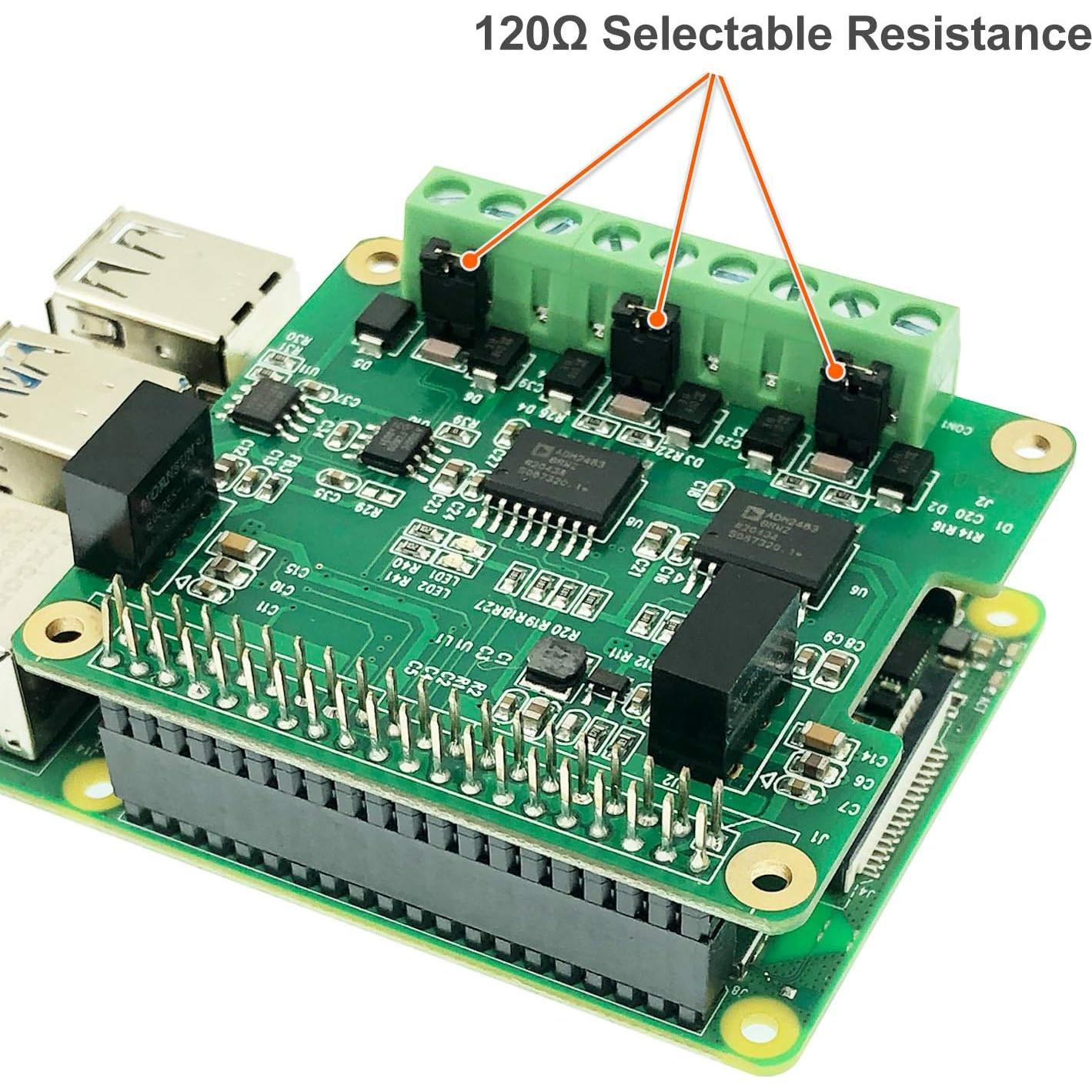 Módulo RS485 CAN HAT Innomaker para Raspberry Pi 5/4/Zero