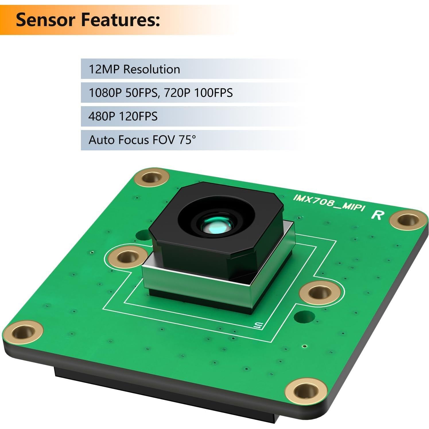 Módulo de cámara MIPI InnoMaker IMX708 12MP para Raspberry Pi