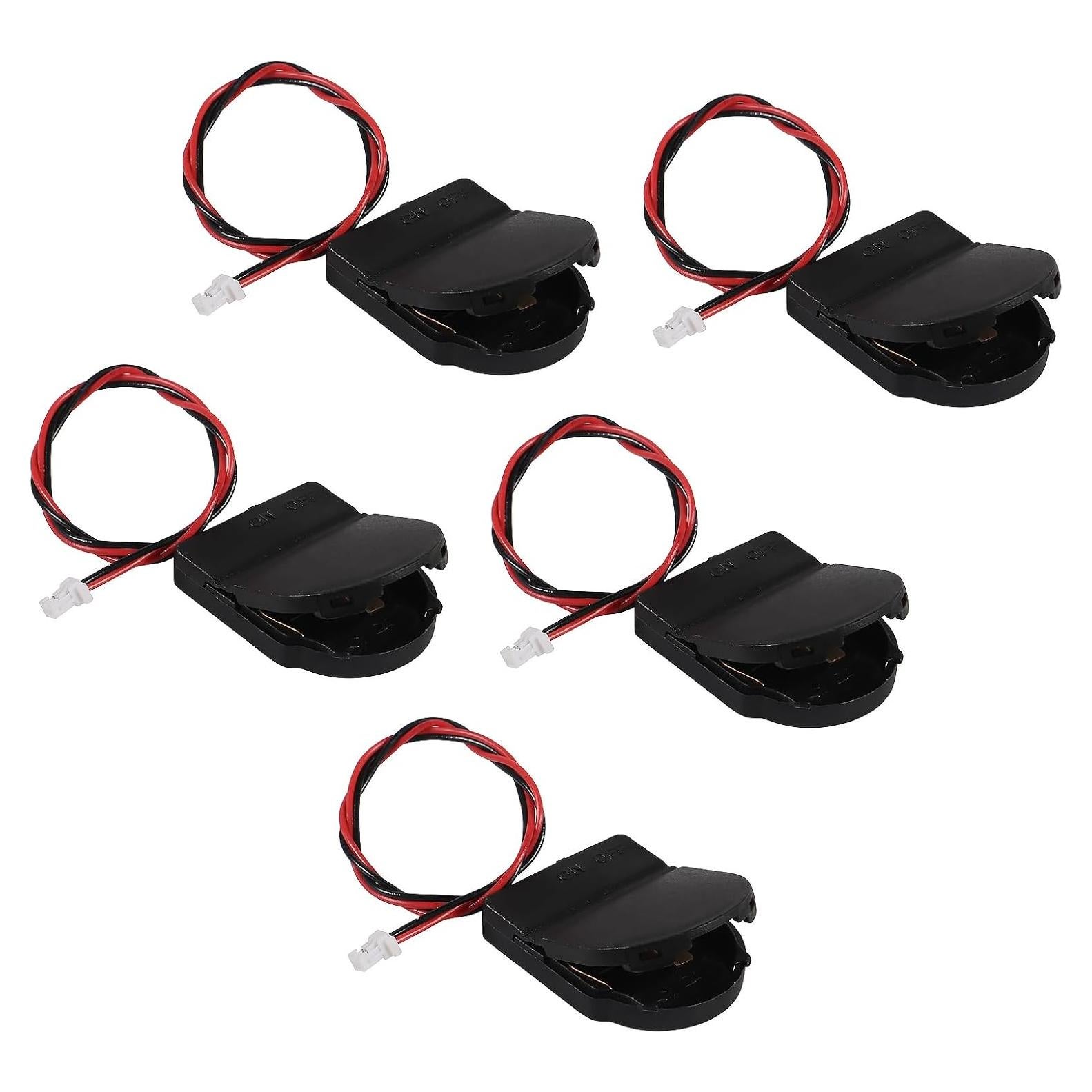 5 Piezas Caja de Batería RTC DWEII Compatible Raspberry Pi 5