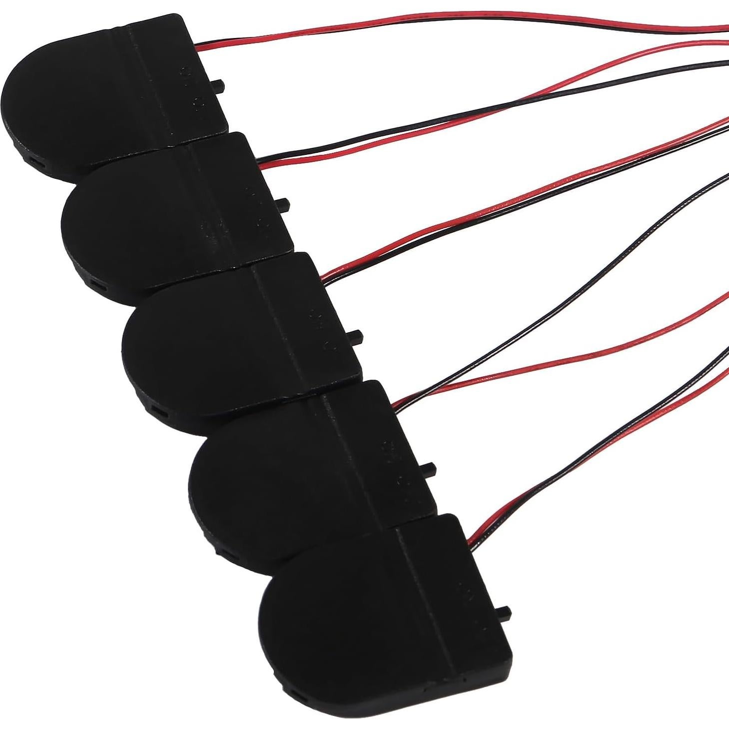 5 Piezas Caja de Batería RTC DWEII Compatible Raspberry Pi 5