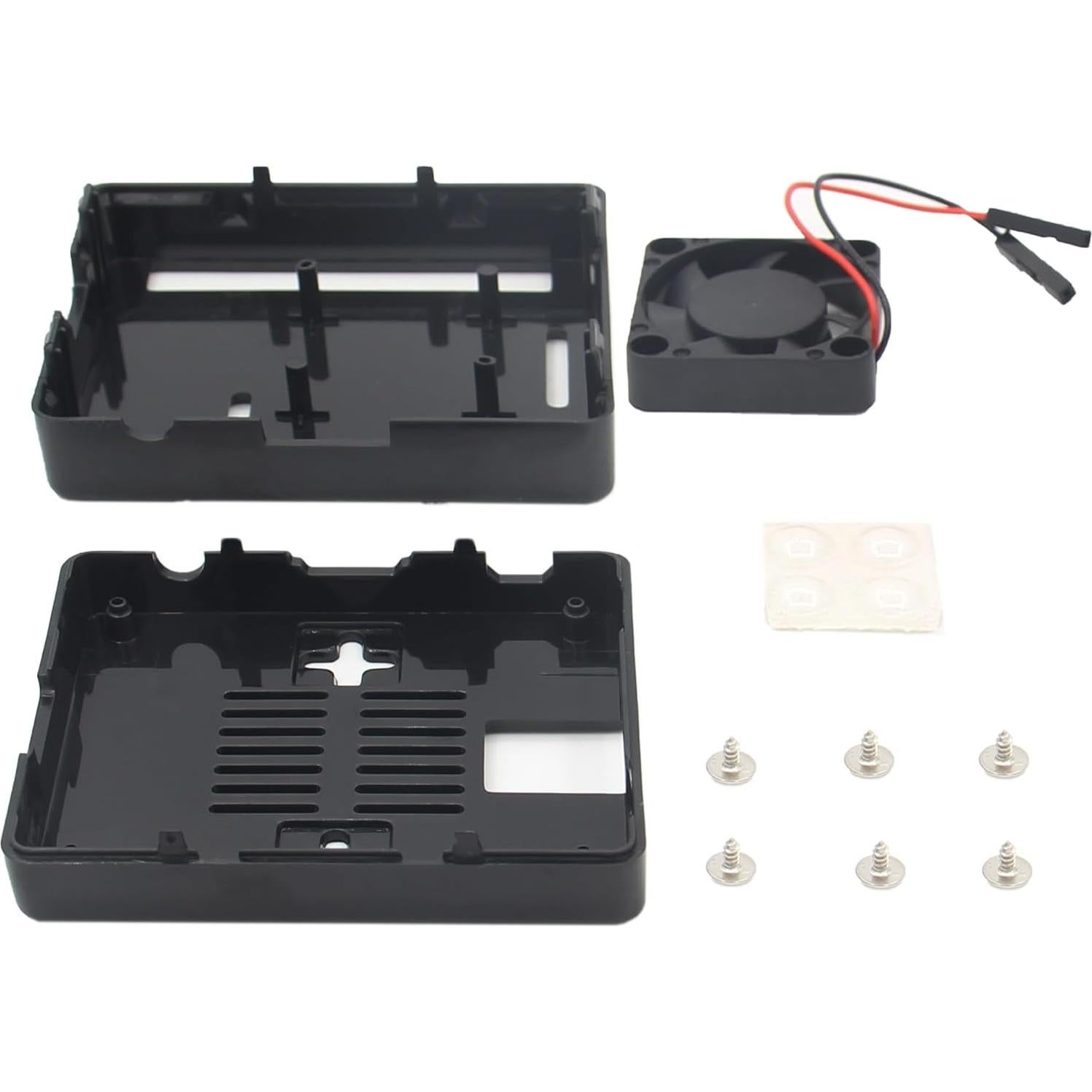 Caja ABS para Raspberry Pi 3A+ eleUniverse con ventilador