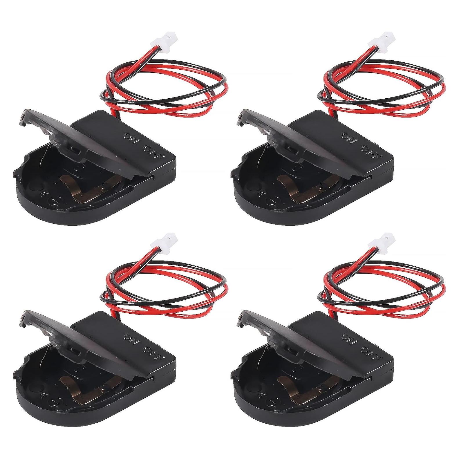 Alinan 4pcs RTC Battery Box Real Time Clock Holder for Raspberry Pi 5 RPI 5