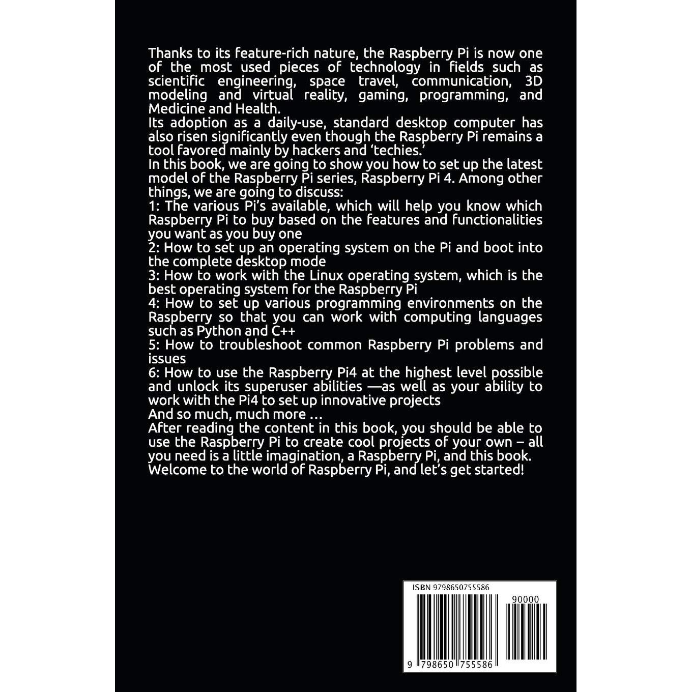 Raspberry Pi 4 For Beginners And Intermediates: A Comprehensive Guide for Beginner and Intermediates to Master the New Raspberry Pi 4 and Set up Innovative Projects