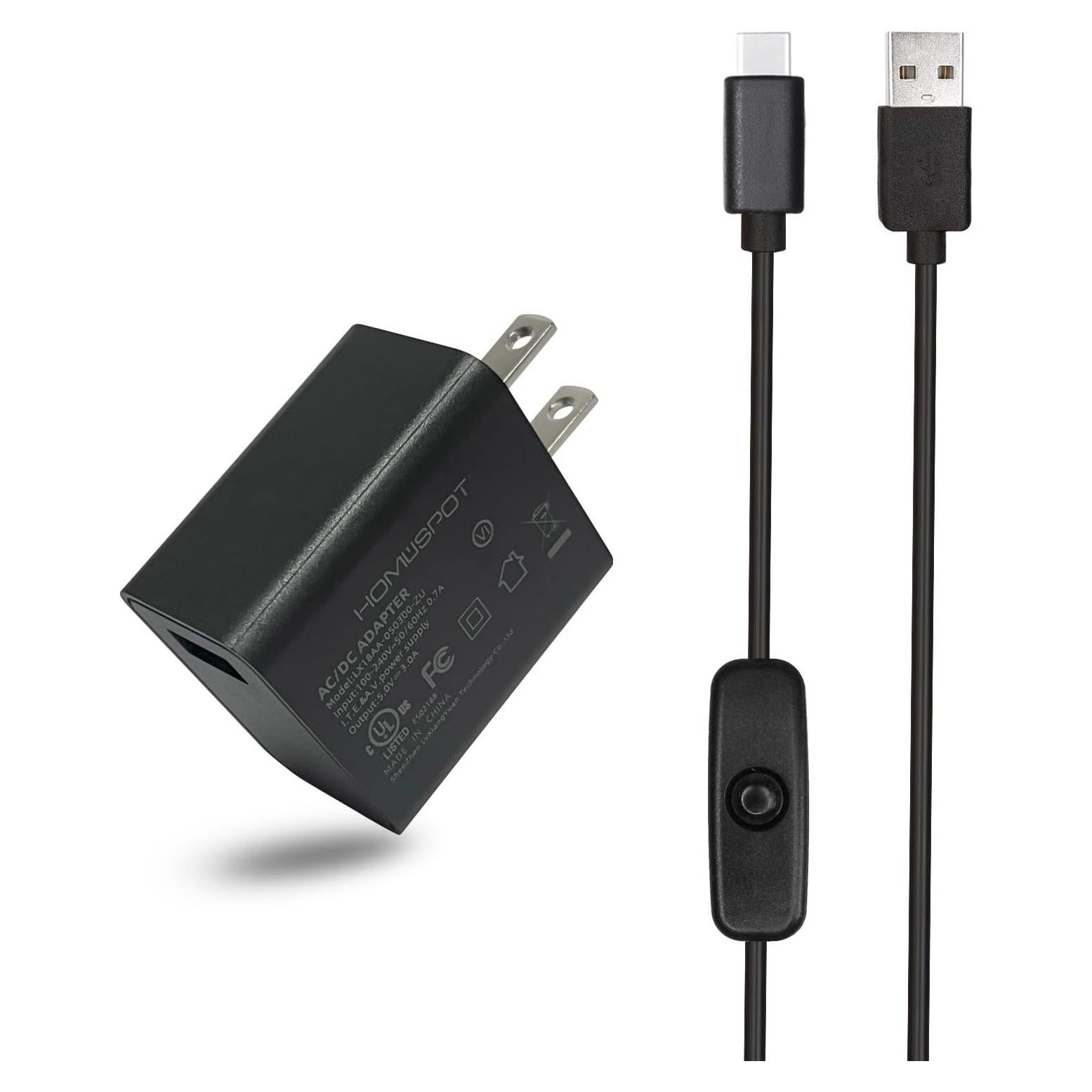 Fuente de Alimentación USB 5V 3A MakerSpot con Cable 1.5m