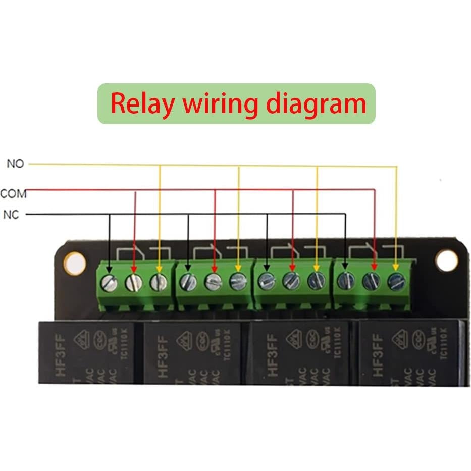 Módulo de expansión de relé 4 canales XICOOLEE para Raspberry Pi