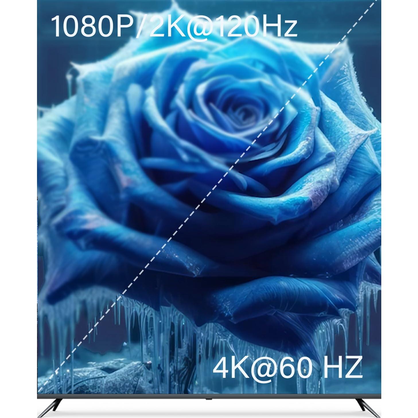 Cable Micro HDMI a DisplayPort 1m KOMGIKL 4K@60Hz