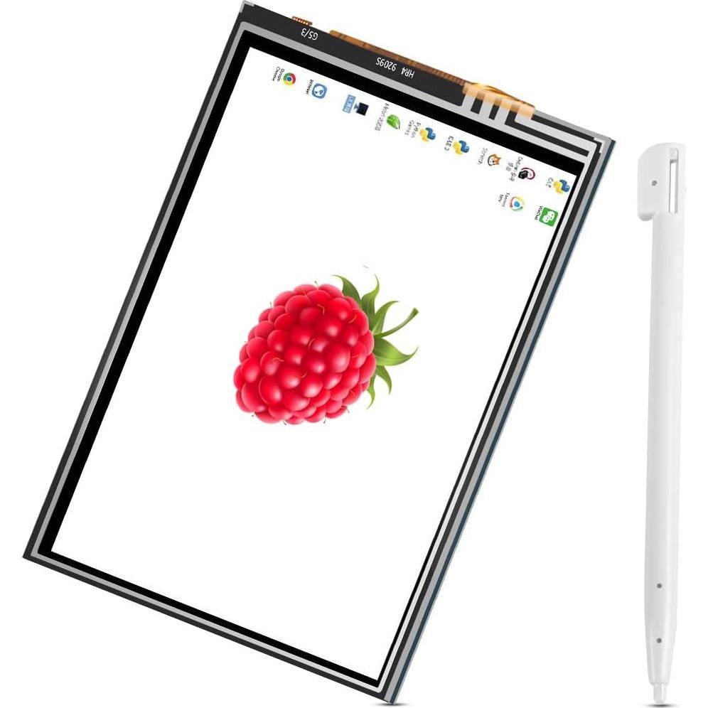 Pantalla Táctil 3.5" TFT LCD Dorhea 480x320 para Raspberry Pi
